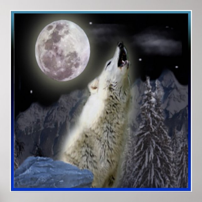 Affiches de loup (Devant)