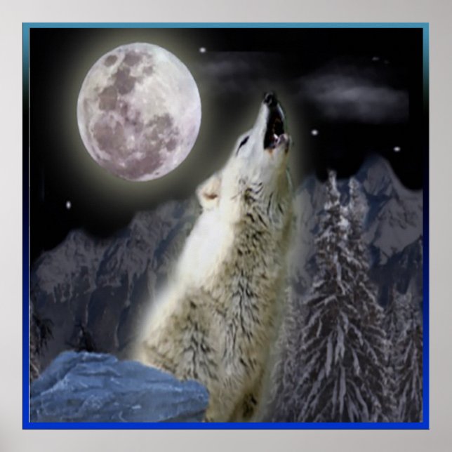 Affiches de loup (Devant)