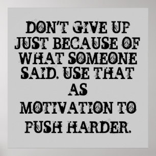 Affiches de motivation