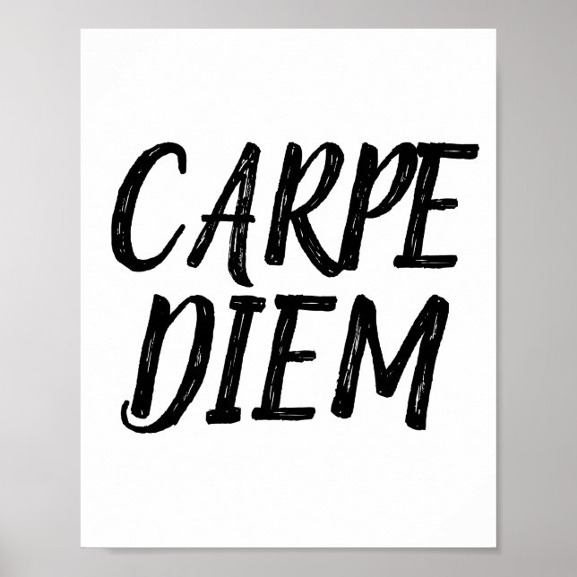 Affiches de motivation CARPE DIEM (Devant)