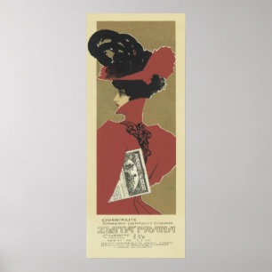 Affiches de Nouveau d'art - beauté française deux