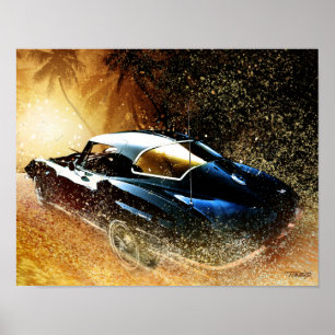 Affiches De 'peinture 66 Corvette