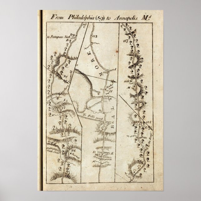 Affiches De Philadelphie à Annapolis Md 59 (Devant)