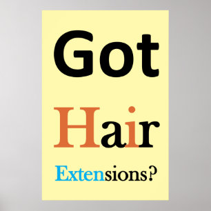 Affiches de salon de coiffure pour hommes Vous ave