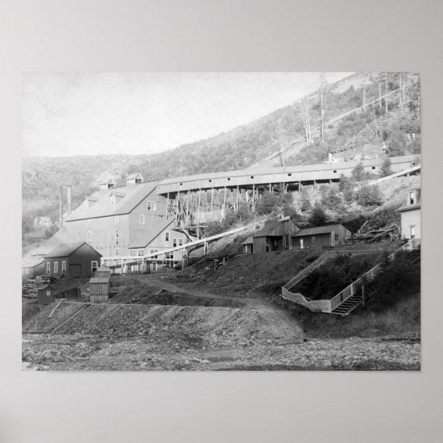 Affiches De Smet Gold Stamp Mill dans Central City (Devant)