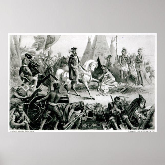 Affiches De Soto Découvrir le Mississippi (Devant)