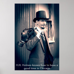 Affiches de tueur : H.H. Holmes