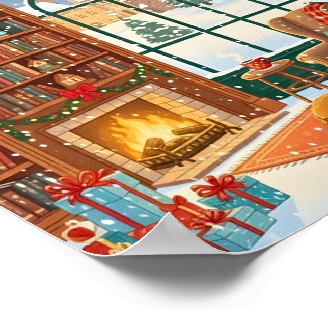 Affiches de veille de Noël magique (Coin)