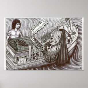 Affiches Dead Eye Poster, Vannak Above Boat