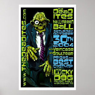 Affiches Deadites Halloween Ball
