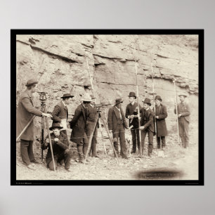 Affiches Deadwood Central RR Engineer Corps SD 1888