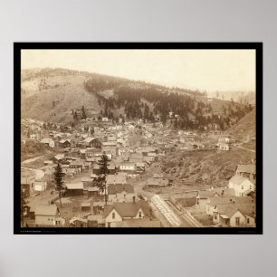 Affiches Deadwood View from Engleside SD 1888