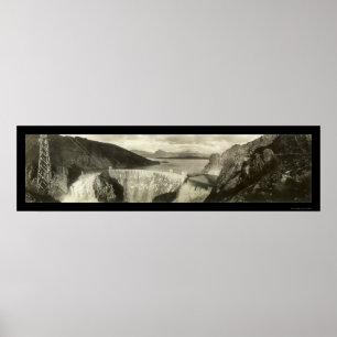 Affiches Débordement du barrage de Roosevelt Photo 1916