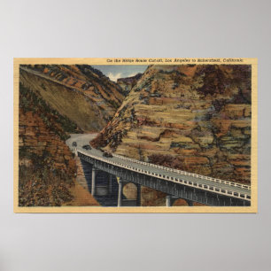 Affiches Décalage de la route Ridge, Aller à Bakersfield