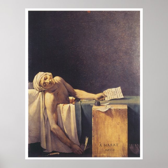 Affiches Décès de Marat, 1793 (Devant)