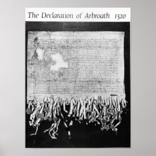 Affiches Déclaration d'Arbroath, 6 avril 1320