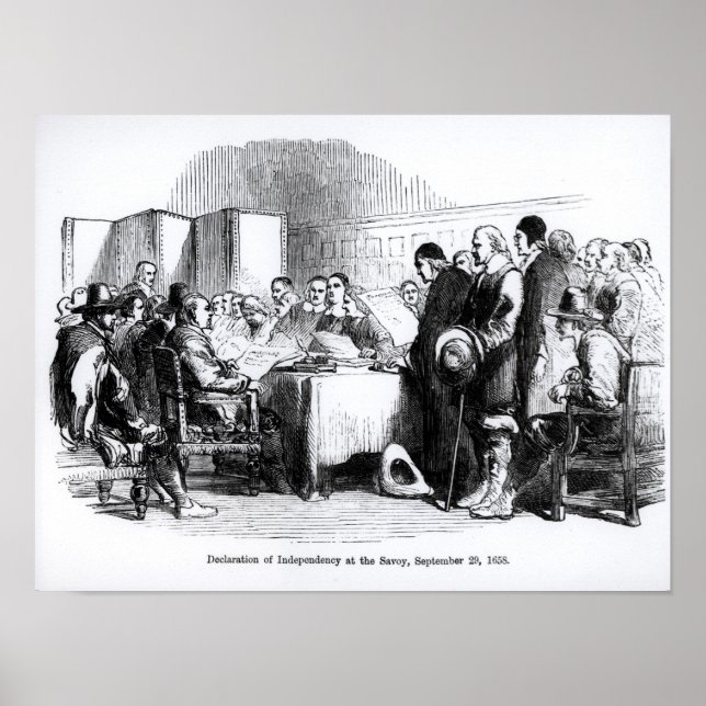 Affiches Déclaration d'interdépendance (Devant)