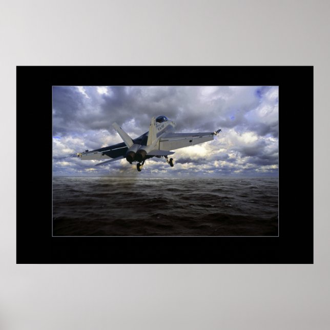 Affiches décollage FA-18 (Devant)