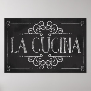 Affiches Décor de mur de Cucina de La