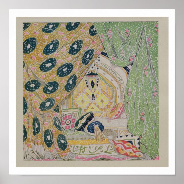 Affiches Décor Oriental Design (litho couleur) (Devant)