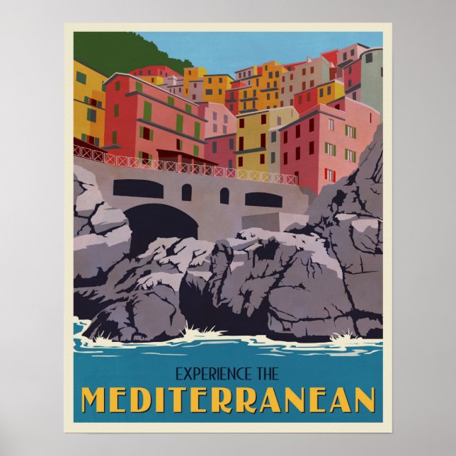 Affiches Découvrez la Méditerranée (Devant)