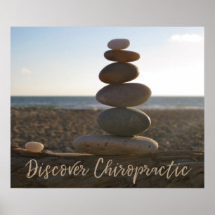 Affiches Découvrez les roches équilibrées par chiropractie