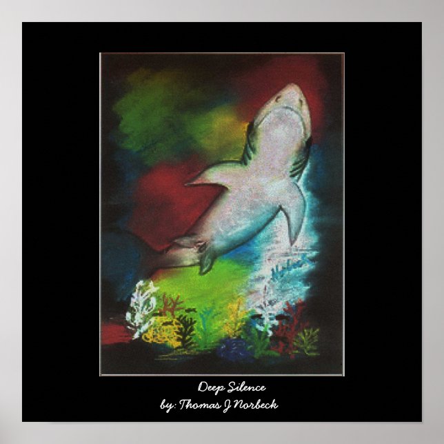 Affiches Deep Silence by : Thomas J Norbeck (Devant)