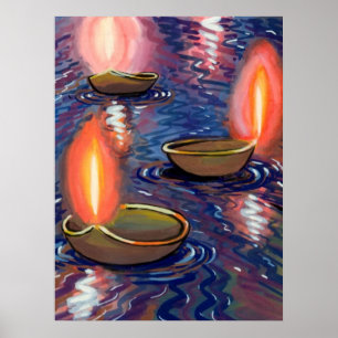 Affiches Deepas peint sur la rivière