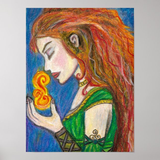 Affiches Déesse Brigid (Devant)