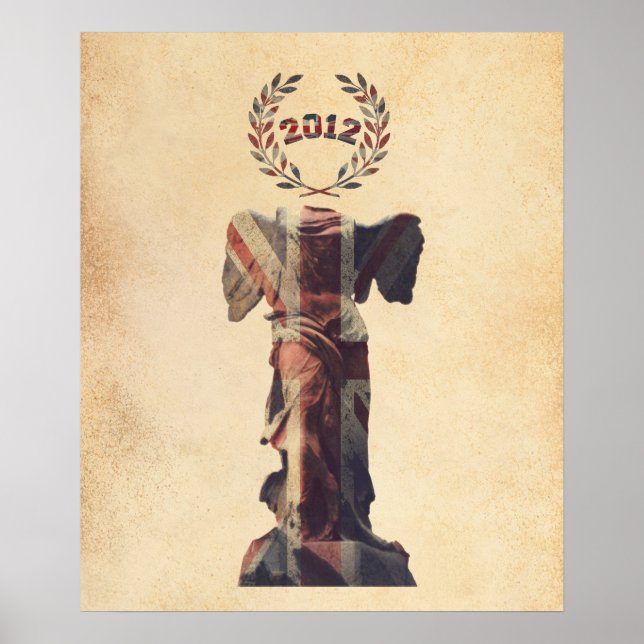 Affiches Déesse britannique de la victoire (Devant)