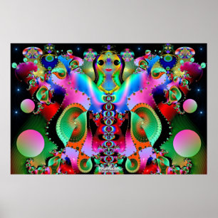 Affiches Déesse des couleurs