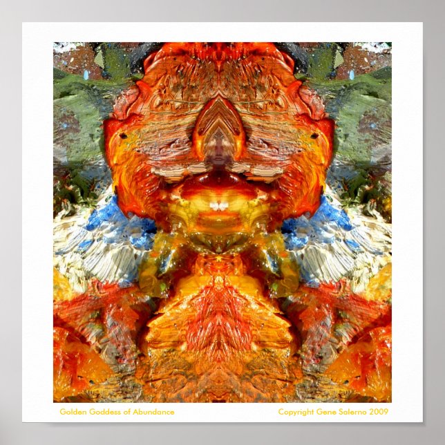 Affiches Déesse d'or de l'abondance (Devant)