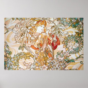 Affiches Déesse florale