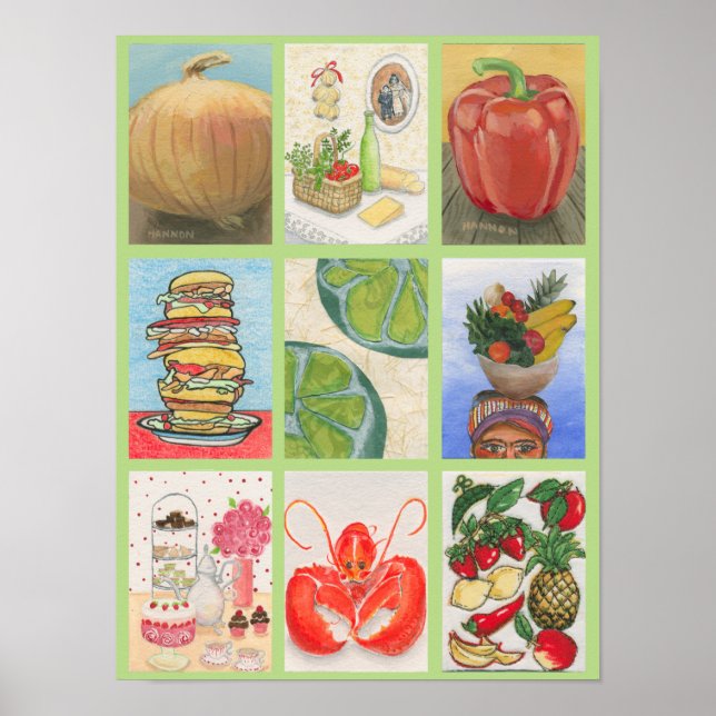 Affiches Défi alimentaire (Devant)