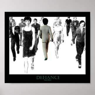 Affiches Défiance White