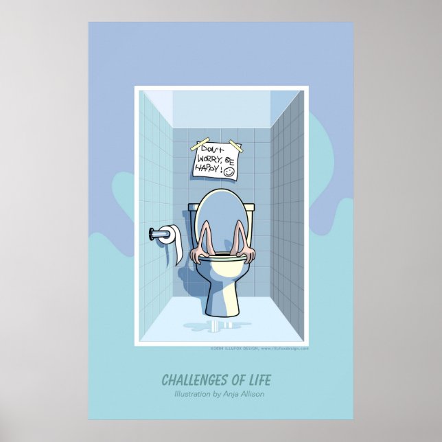 Affiches Défis de la vie (Devant)