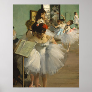 Affiches Degas Classe Danse Danseurs de ballet Ballerina Ar