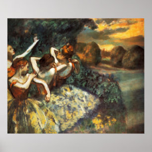 Affiches Degas Four Dancers