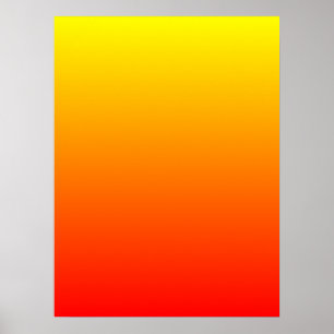 Affiches Dégradé Ensoleillé