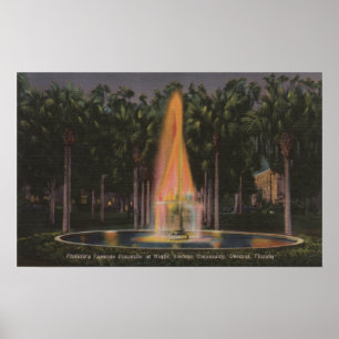 Affiches Deland, la Floride - université de Stetson