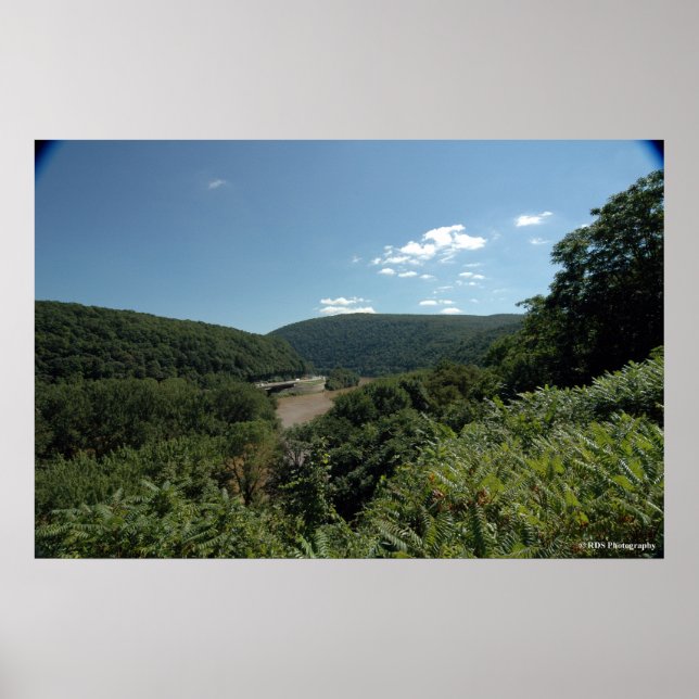 Affiches Delaware River Water Gap. imprimer 0057 (Devant)