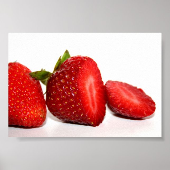 Affiches Délice aux fraises (Devant)