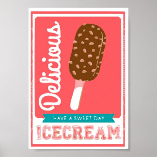 Affiches Délicieuse glace