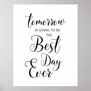 Affiches demain sera l'affiche du meilleur jour