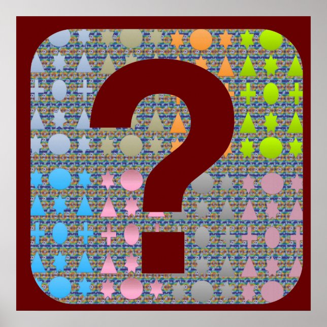 Affiches Demandez-moi pourquoi - Star Questions (Devant)