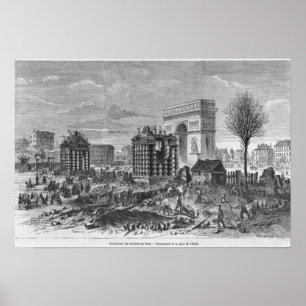 Affiches Démolition des barrières de Paris