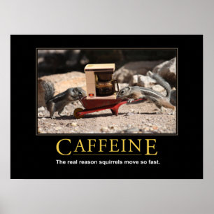 Affiches Demotivational Poster: Caffeine