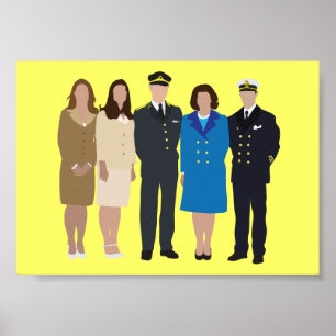 Affiches Den svenska Kungafamiljen