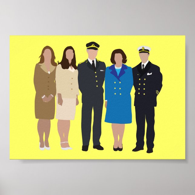 Affiches Den svenska Kungafamiljen (Devant)