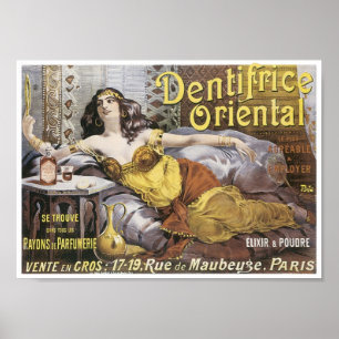 Affiches Dentifrice Oriental